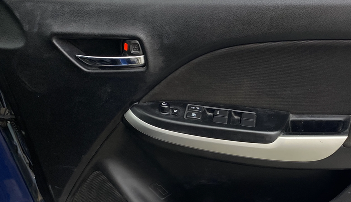 2018 Maruti Baleno ZETA CVT PETROL 1.2, Petrol, Automatic, 37,640 km, Driver Side Door Panels Control