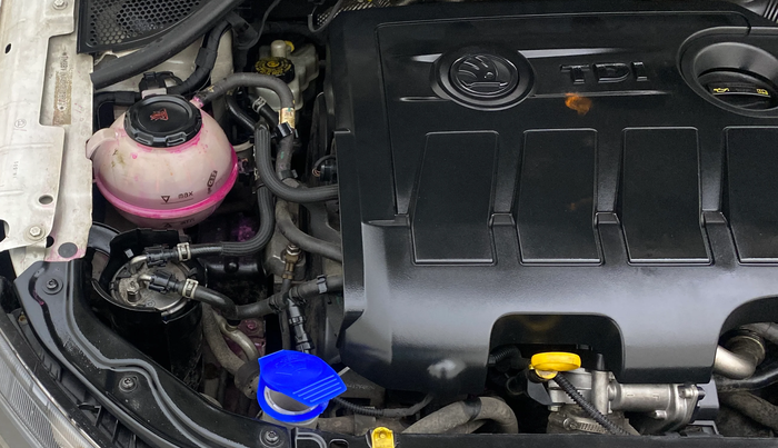 2017 Skoda Rapid AMBITION 1.5 TDI, Diesel, Manual, 1,02,417 km, Engine View - Right