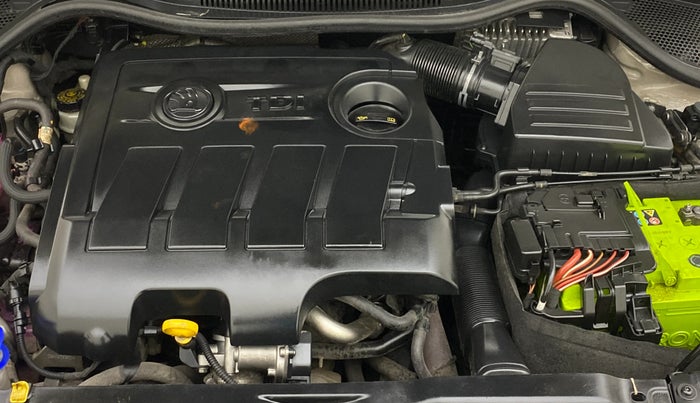 2017 Skoda Rapid AMBITION 1.5 TDI, Diesel, Manual, 1,02,417 km, Engine View