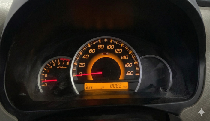 2015 Maruti Wagon R 1.0 VXI, Petrol, Manual, 80,814 km, Odometer Image