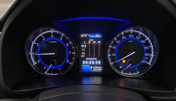 2017 Maruti Baleno RS 1.0 PETROL, Petrol, Manual, 50,171 km, Odometer Image