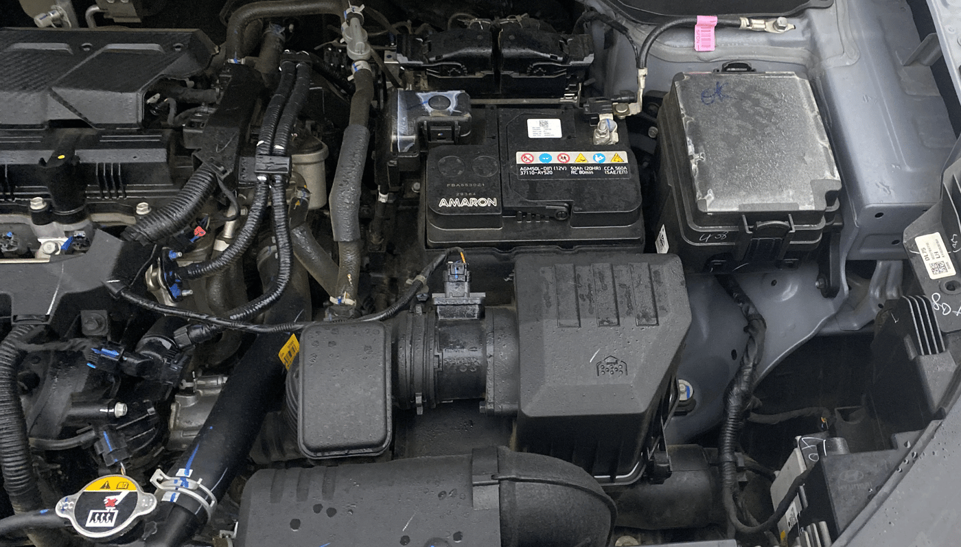 2025 Hyundai Creta 1.5 S (O) MPi iVT, Petrol, Automatic, 3,050 km, Engine View - Left