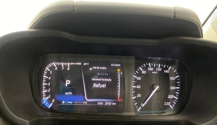 2022 Tata ALTROZ XZA PLUS, Petrol, Automatic, 27,726 km, Odometer Image