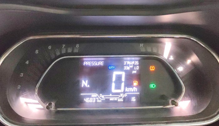 2021 Tata NEXON XZA PLUS (O) PETROL, Petrol, Automatic, 46,824 km, Odometer Image