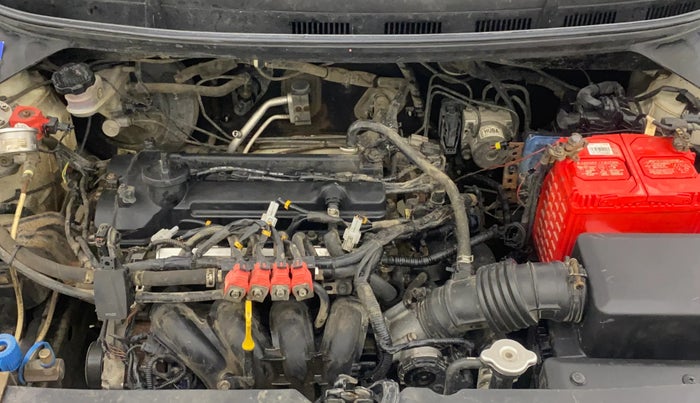 2015 Hyundai Elite i20 ASTA 1.2, CNG, Manual, 1,24,452 km, Engine View