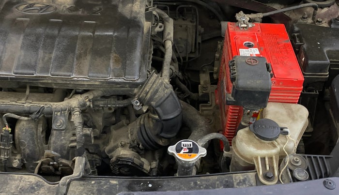 2016 Hyundai Grand i10 ASTA (O) 1.2 KAPPA VTVT, Petrol, Manual, 60,614 km, Engine View - Left