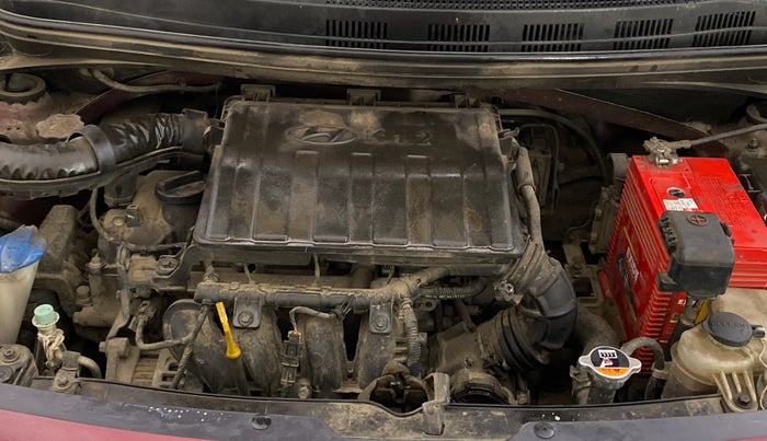 2016 Hyundai Grand i10 ASTA (O) 1.2 KAPPA VTVT, Petrol, Manual, 60,614 km, Engine View