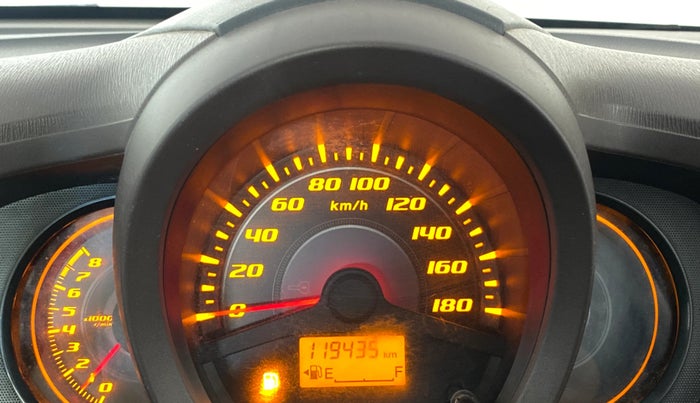 2013 Honda Amaze 1.2L I-VTEC VX, Petrol, Manual, 1,19,435 km, Odometer Image