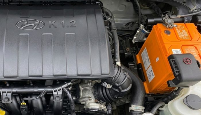 2015 Hyundai Grand i10 SPORTZ 1.2 KAPPA VTVT, Petrol, Manual, 46,264 km, Engine View - Left