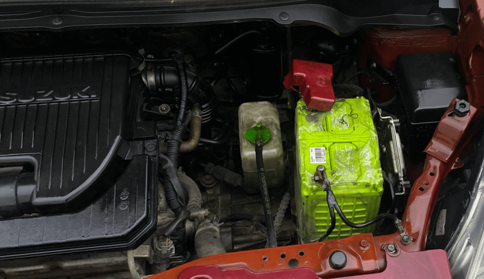 2015 Maruti Ritz VXI, Petrol, Manual, 81,740 km, Engine View - Left