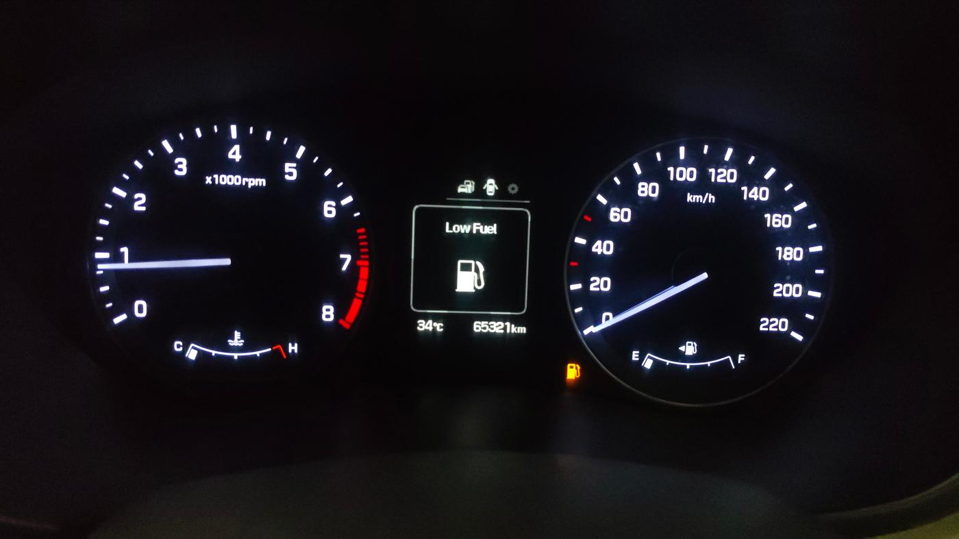 2015 Hyundai Elite i20 ASTA 1.2, Petrol, Manual, 65,320 km, Odometer Image