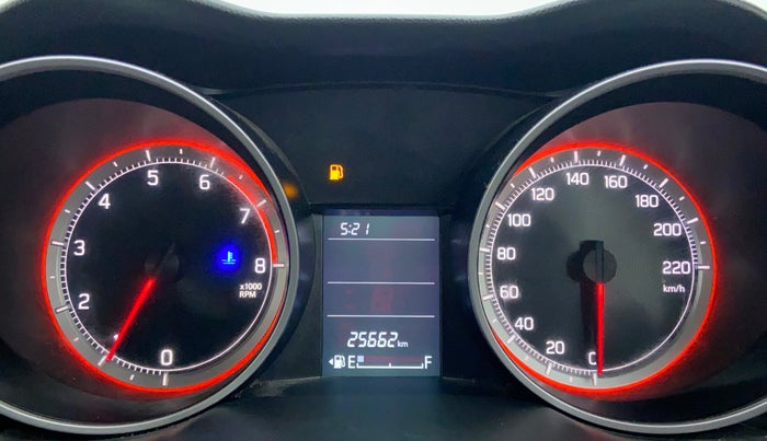 2019 Maruti Swift VXI, Petrol, Manual, 25,661 km, Odometer Image