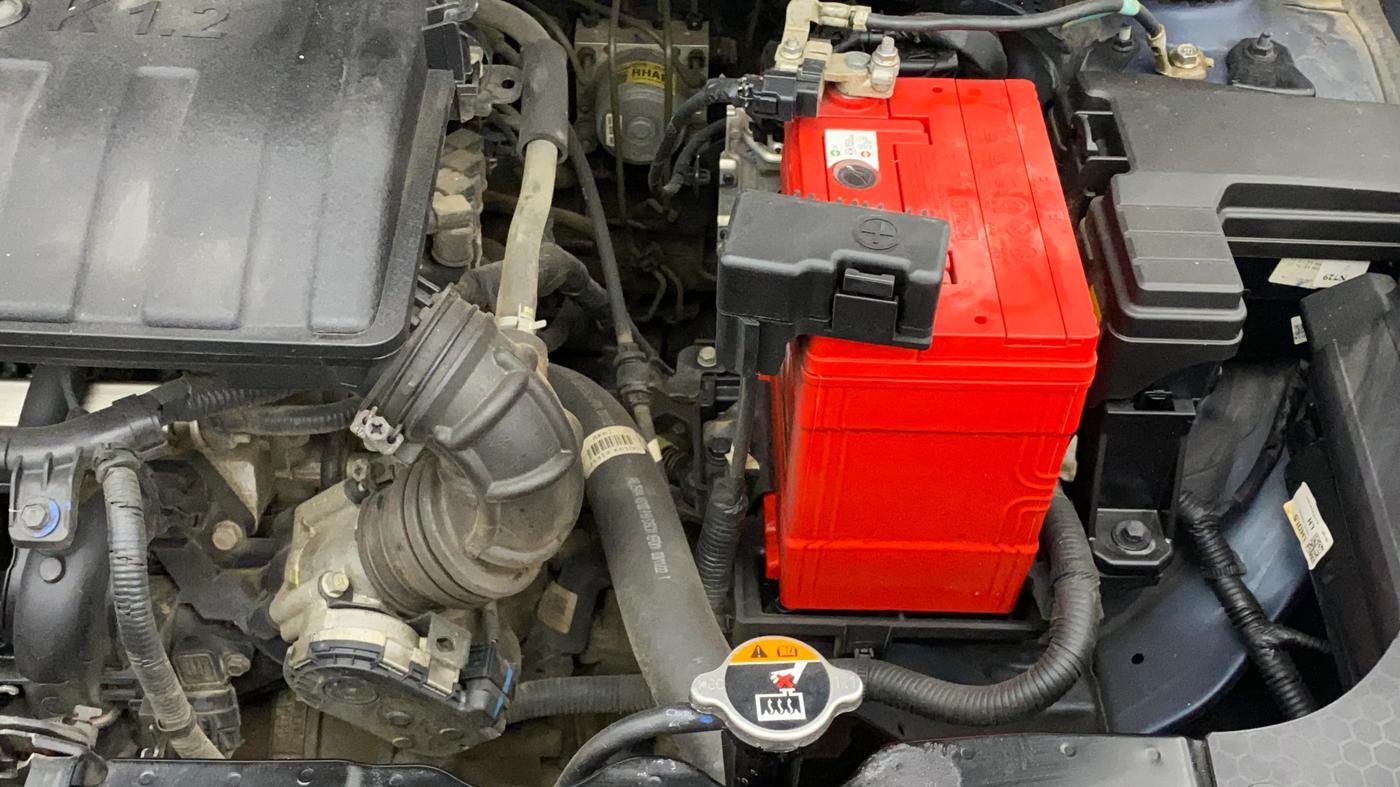 2022 Hyundai GRAND I10 NIOS SPORTZ 1.2 KAPPA VTVT, Petrol, Manual, 19,121 km, Engine View - Left