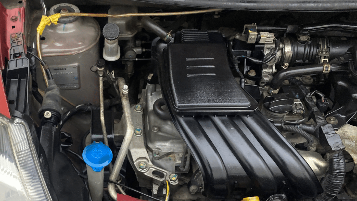 2015 Datsun Go T, Petrol, Manual, 79,403 km, Engine View - Right