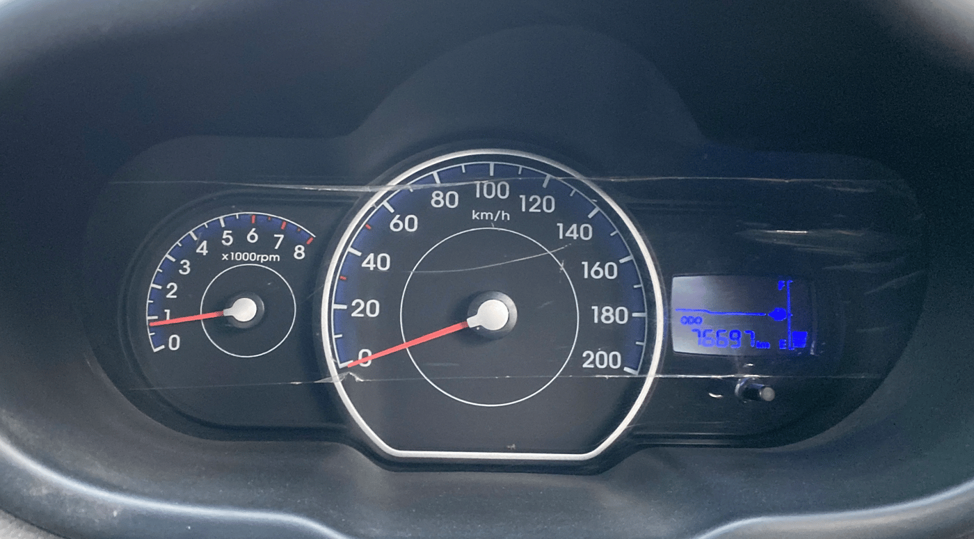 2014 Hyundai i10 MAGNA 1.1, Petrol, Manual, 76,750 km, Odometer Image