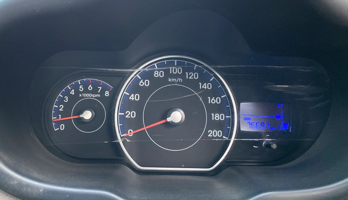 2014 Hyundai i10 MAGNA 1.1, Petrol, Manual, 76,750 km, Odometer Image