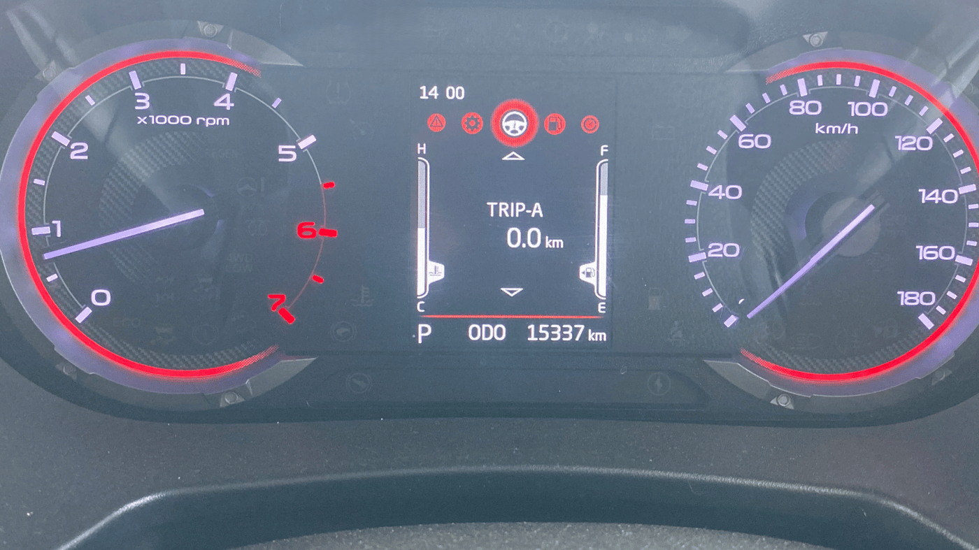 2022 Mahindra Thar LX PETROL HT 4WD AT, Petrol, Automatic, 15,414 km, Odometer Image