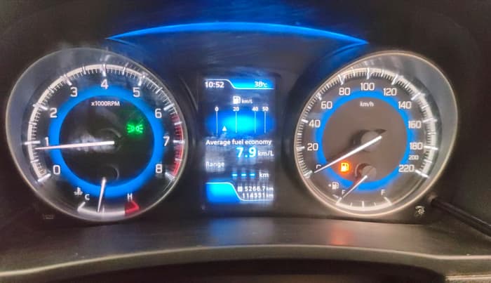 2018 Maruti Baleno ALPHA PETROL 1.2, Petrol, Manual, 1,14,531 km, Odometer Image