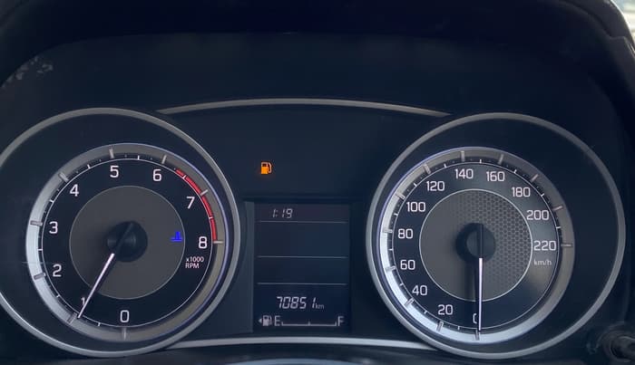 2021 Maruti Dzire VXI, Petrol, Manual, 70,953 km, Odometer Image
