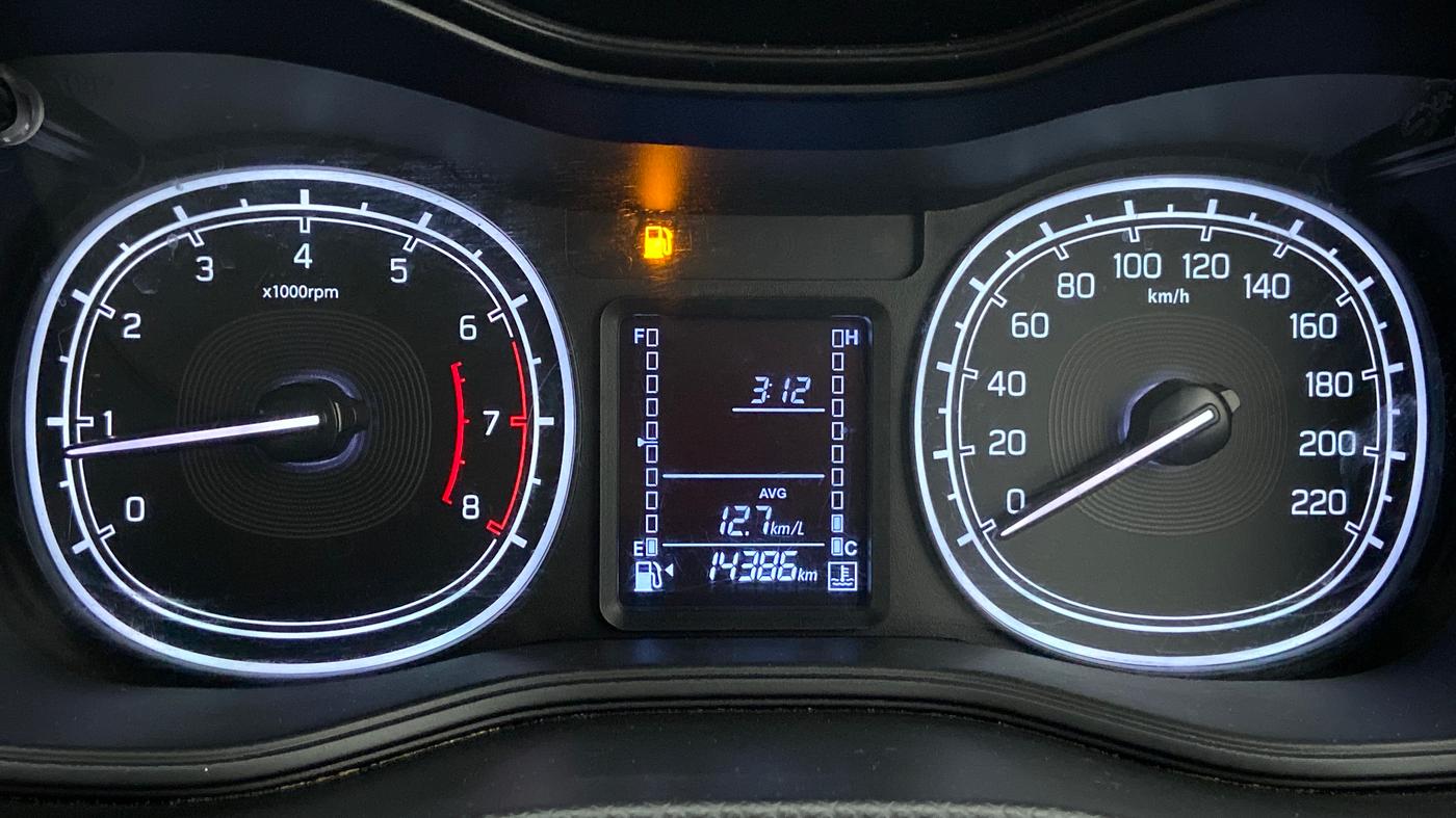 2021 Maruti Vitara Brezza LXI, Petrol, Manual, 14,947 km, Odometer Image