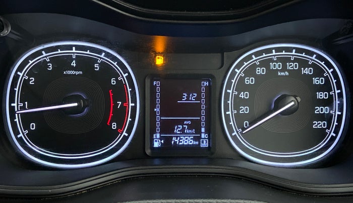 2021 Maruti Vitara Brezza LXI, Petrol, Manual, 14,947 km, Odometer Image