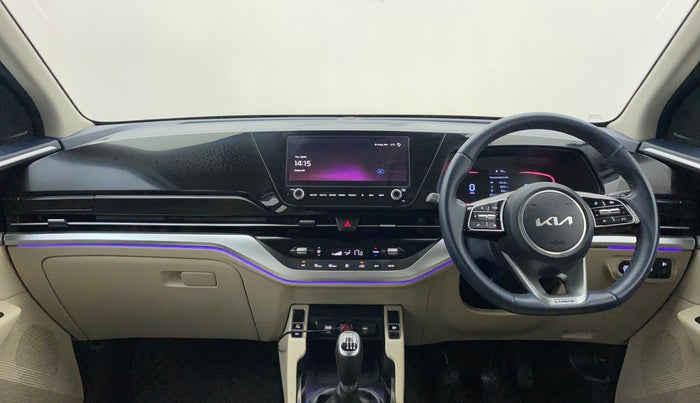 2022 KIA CARENS LUXURY 1.4 PETROL 7 STR, Petrol, Manual, 25,192 km, Dashboard