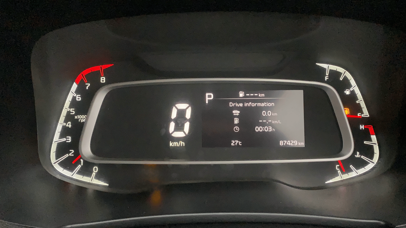 2020 KIA SONET GTX PLUS 1.0 DCT, Petrol, Automatic, 87,545 km, Odometer Image