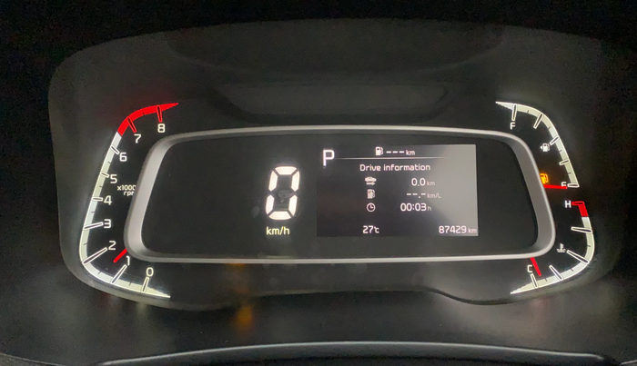 2020 KIA SONET GTX PLUS 1.0 DCT, Petrol, Automatic, 87,379 km, Odometer Image