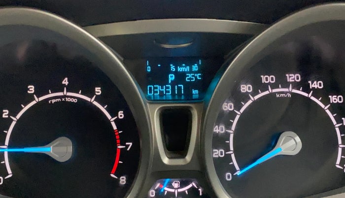 2015 Ford Ecosport TITANIUM 1.5L PETROL AT, Petrol, Automatic, 34,311 km, Odometer Image