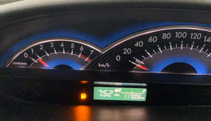 2015 Toyota Etios CROSS 1.2 G, Petrol, Manual, 1,16,991 km, Odometer Image