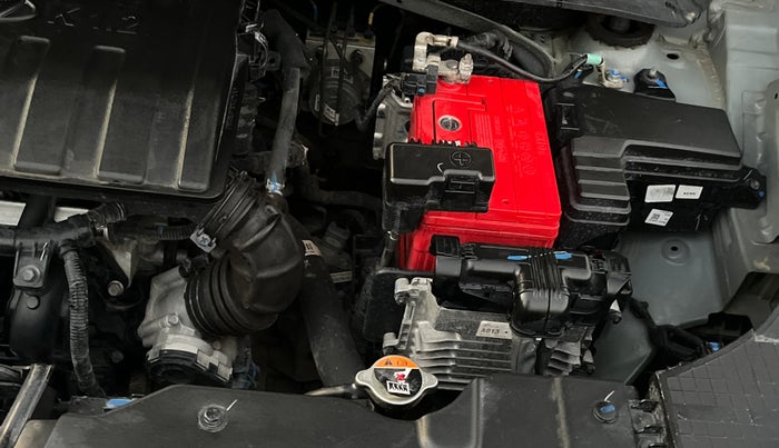 2024 Hyundai EXTER SX(O) CONNECT 1.2 AMT, Petrol, Automatic, 17,222 km, Engine View - Left