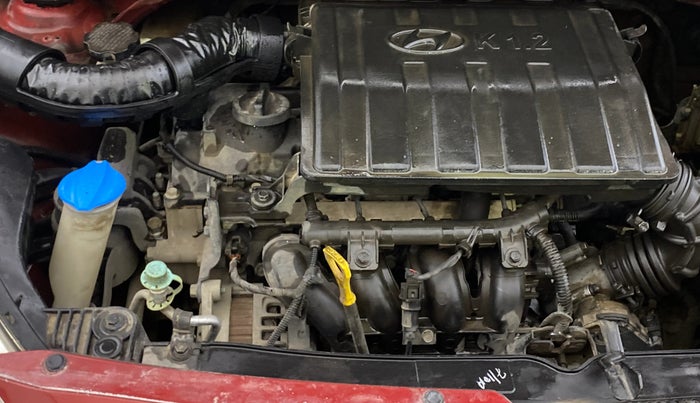 2017 Hyundai Grand i10 SPORTZ (O) 1.2 KAPPA VTVT, Petrol, Manual, 1,28,898 km, Engine View - Right