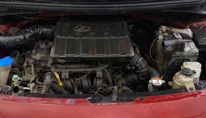 2017 Hyundai Grand i10 SPORTZ (O) 1.2 KAPPA VTVT, Petrol, Manual, 1,28,898 km, Engine View