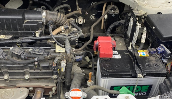 2022 Maruti Vitara Brezza VXI AT SHVS, Petrol, Automatic, 28,419 km, Engine View - Left