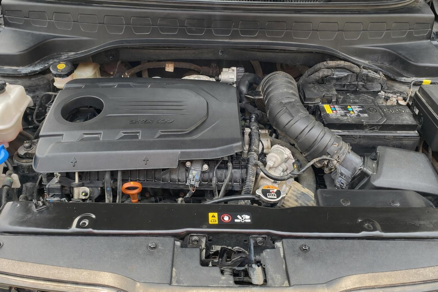2023 KIA SONET HTX 1.5D IMT, Diesel, Manual, 64,299 km, Engine View