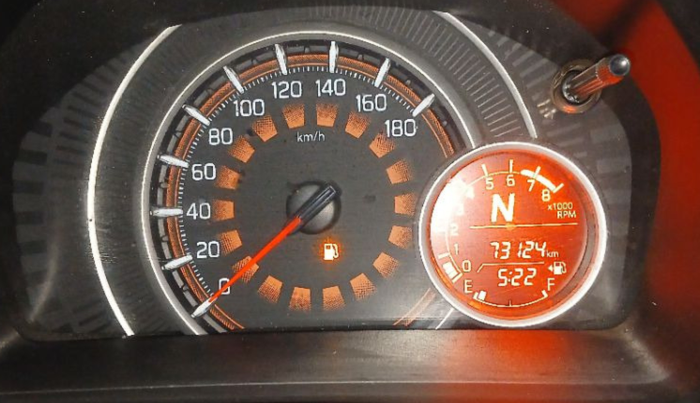 2022 Maruti New Wagon-R ZXI 1.2 AMT, Petrol, Automatic, 73,124 km, Odometer Image