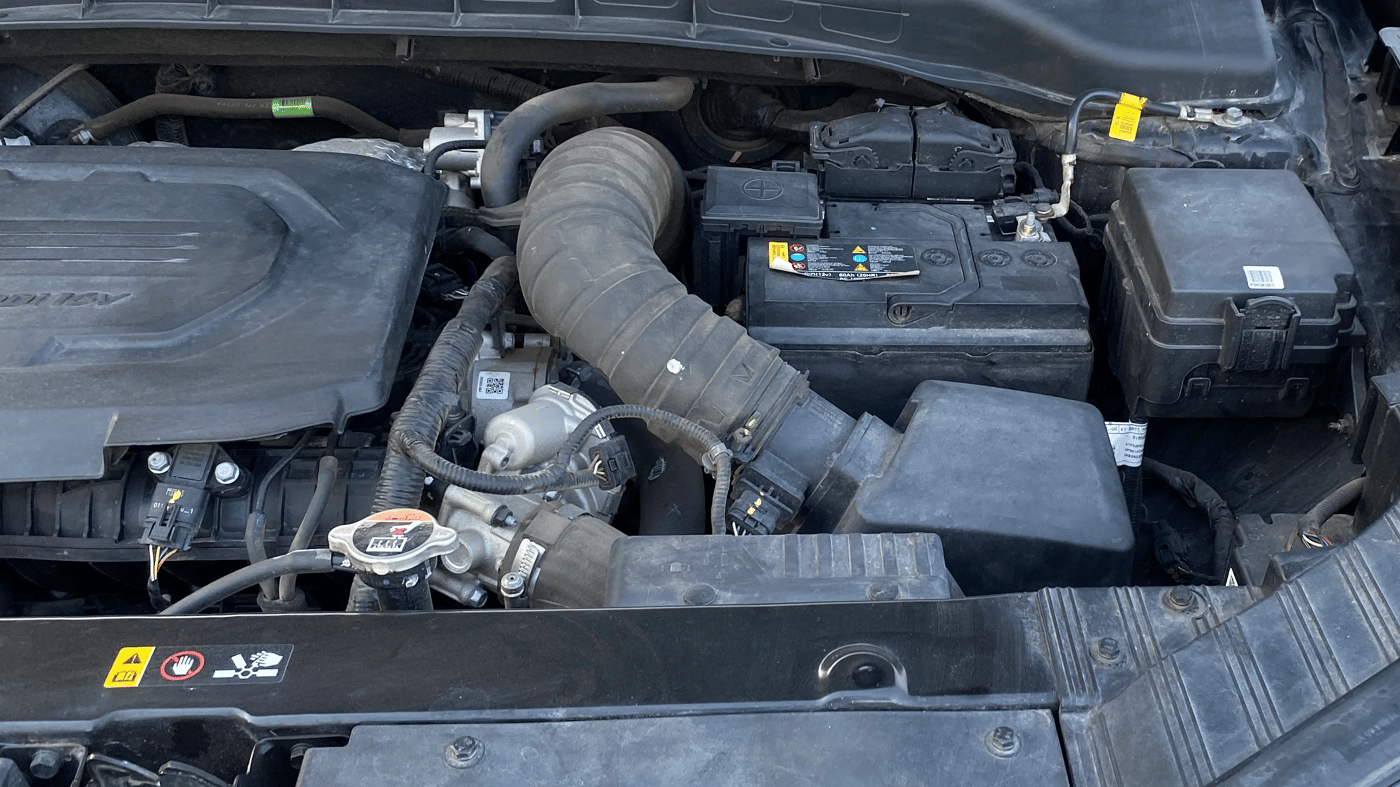 2023 KIA CARENS LUXURY PLUS IMT 1.5 DIESEL IMT, Diesel, Manual, 53,577 km, Engine View - Left