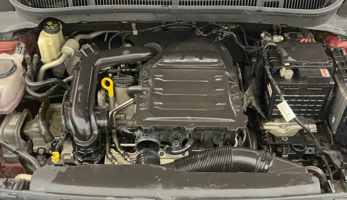 2022 Volkswagen TAIGUN HIGHLINE 1.0 TSI AT, Petrol, Automatic, 28,274 km, Engine View