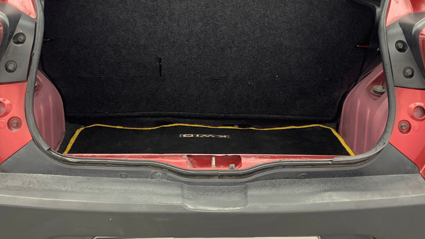 2018 Renault Kwid RXT 1.0, Petrol, Manual, 49,677 km, Boot Inside