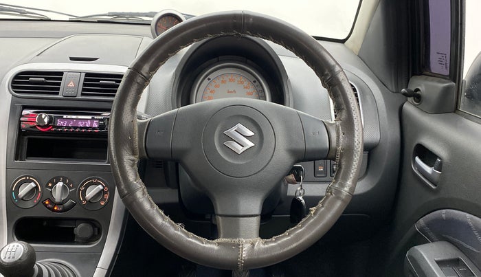 2011 Maruti Ritz VXI, Petrol, Manual, 84,623 km, Steering Wheel Close Up