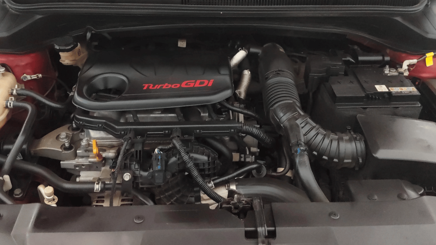 2022 Hyundai NEW I20 N LINE N8 1.0 TURBO GDI DCT DUAL TONE, Petrol, Automatic, 40,583 km, Engine View