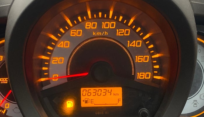 2014 Honda Brio E MT, Petrol, Manual, 63,012 km, Odometer Image