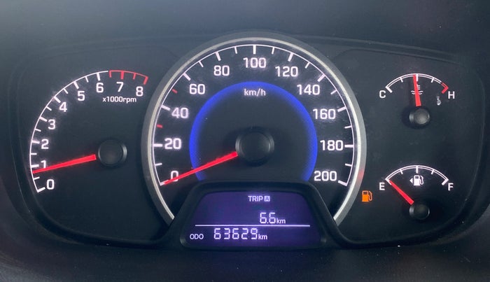 2018 Hyundai Grand i10 MAGNA 1.2 KAPPA VTVT, Petrol, Manual, 63,628 km, Odometer Image