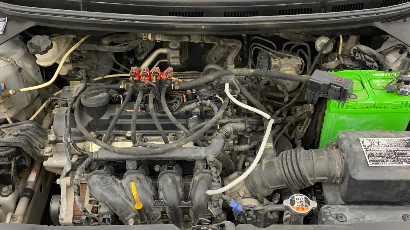 2018 Hyundai Elite i20 ASTA 1.2, CNG, Manual, 94,049 km, Engine View