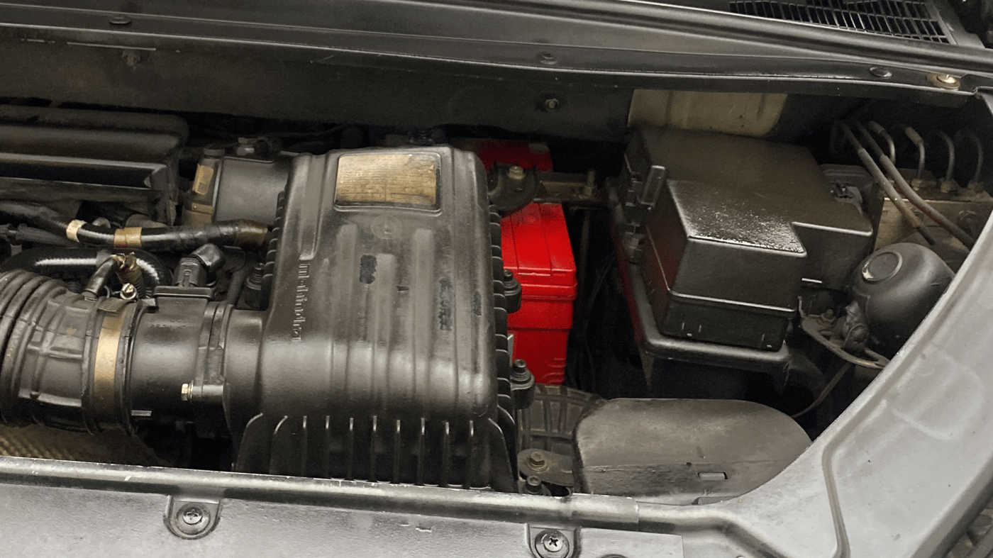 2019 Mahindra MARAZZO M2 8 STR, Diesel, Manual, 1,15,714 km, Engine View - Left
