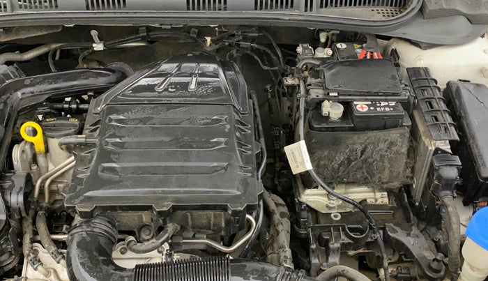 2024 Skoda SLAVIA STYLE 1.0L TSI AT, Petrol, Automatic, 26,163 km, Engine View - Left