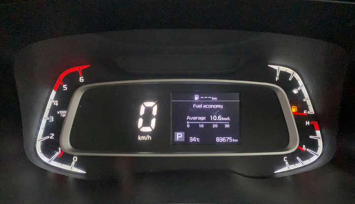 2021 KIA SONET HTK PLUS 1.5 AT, Diesel, Automatic, 83,619 km, Odometer Image