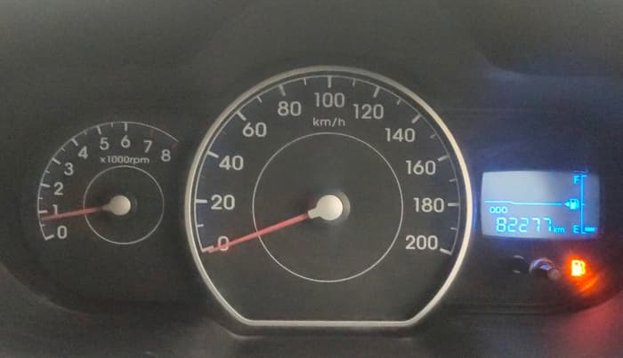2013 Hyundai i10 SPORTZ 1.2, Petrol, Manual, 82,251 km, Odometer Image