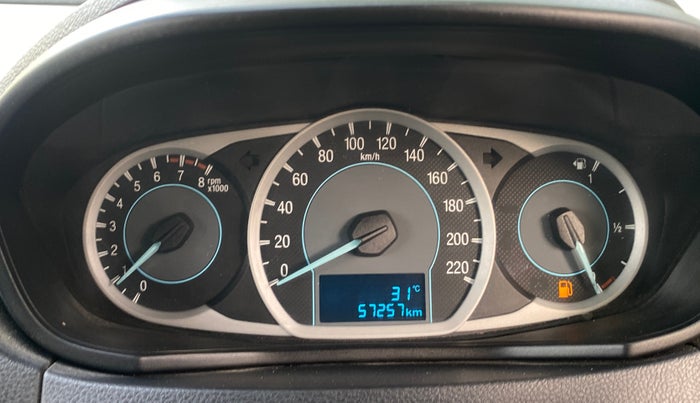 2016 Ford New Figo TREND 1.2 PETROL, Petrol, Manual, 57,248 km, Odometer Image