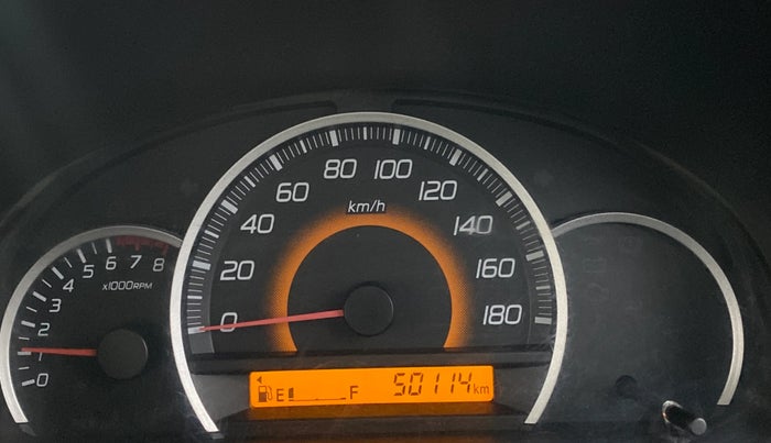 2014 Maruti Wagon R 1.0 VXI, Petrol, Manual, 50,088 km, Odometer Image